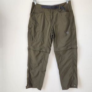 Mountain Hardwear‎ Mens Green Size Large Short Cargo Outdoors Pants